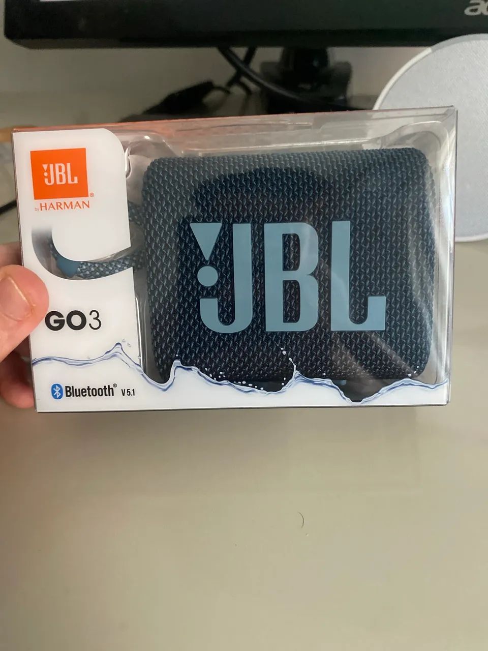 Caixinha de som JBL GO 3 ORIGINAL 