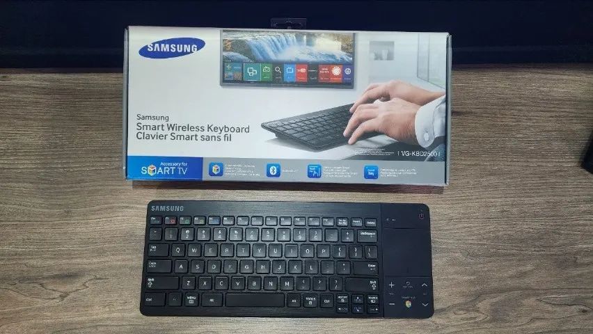 TECLADO BLUETOOTH SAMSUNG P/ TV SMART E TABLET (MOD. VG-KBD2500) - Foto 2