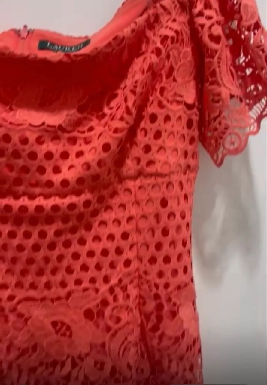 Vestido em renda Ralph Lauren - Foto 2