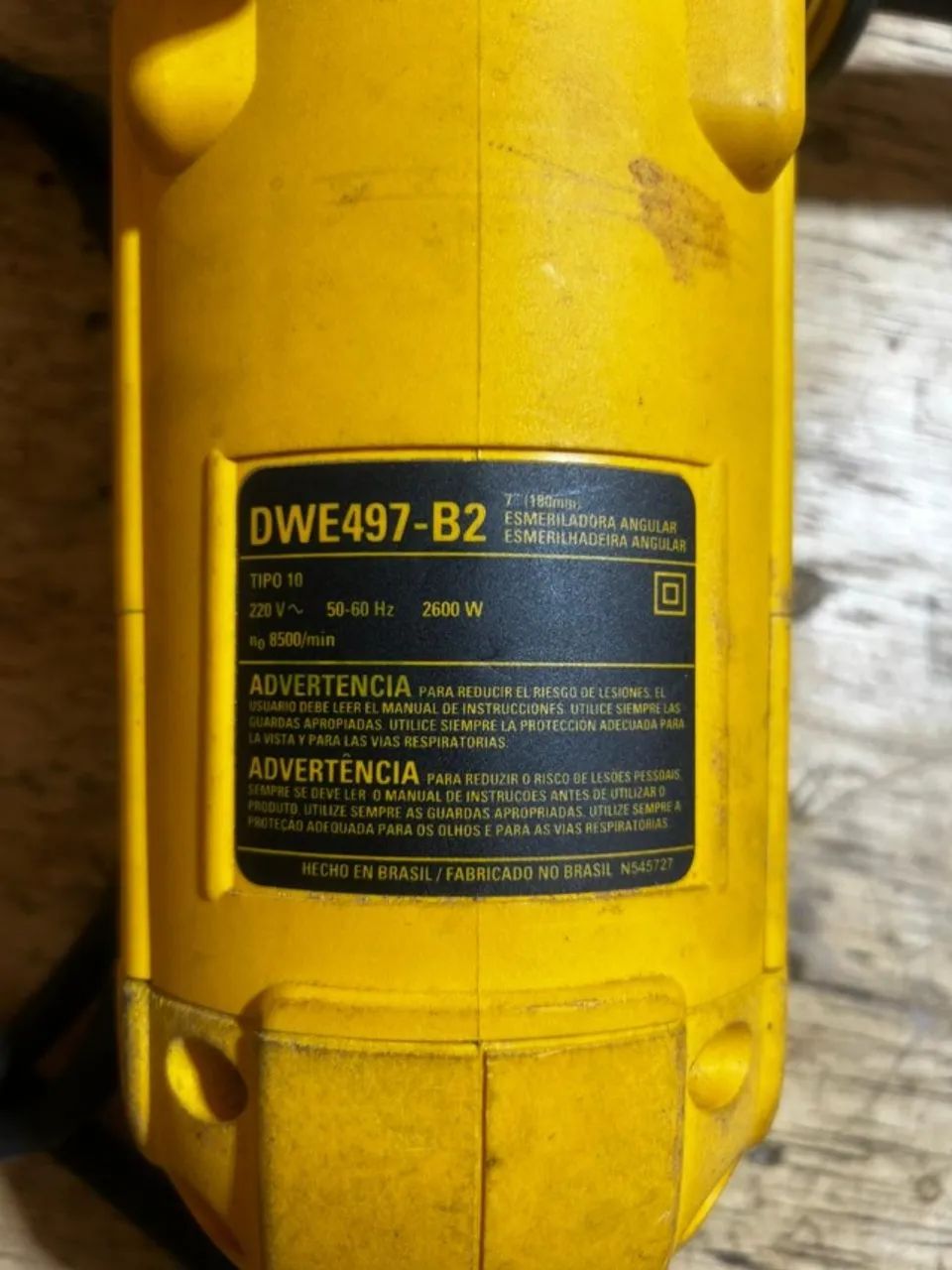 Esmerilhadeira Angular DWE497-B2 DeWalt - Foto 3