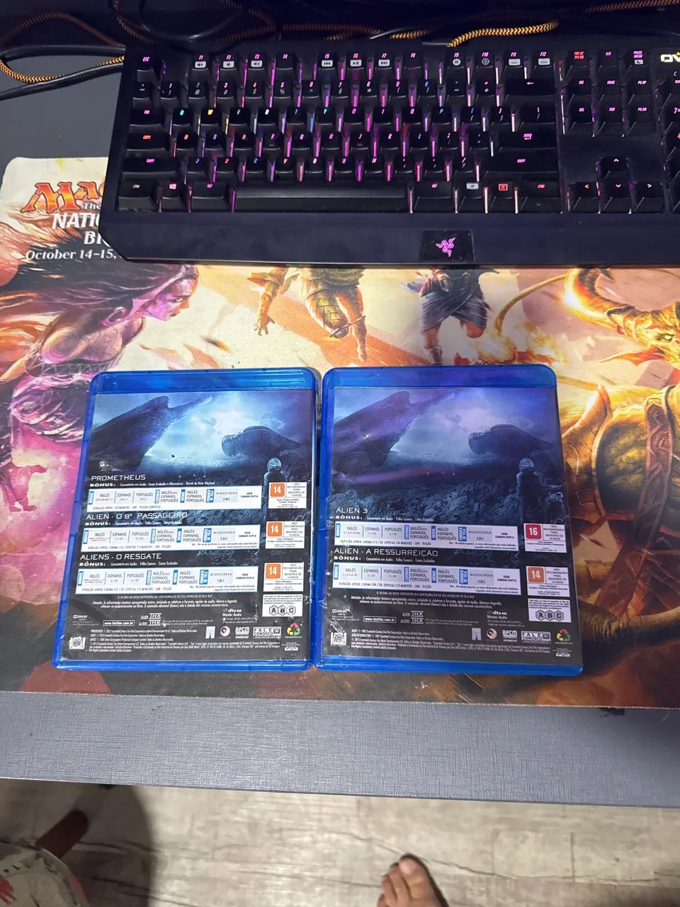 Blu-ray De Prometheus A Alien A Evolução - Box 5 Discos Raro - Foto 2