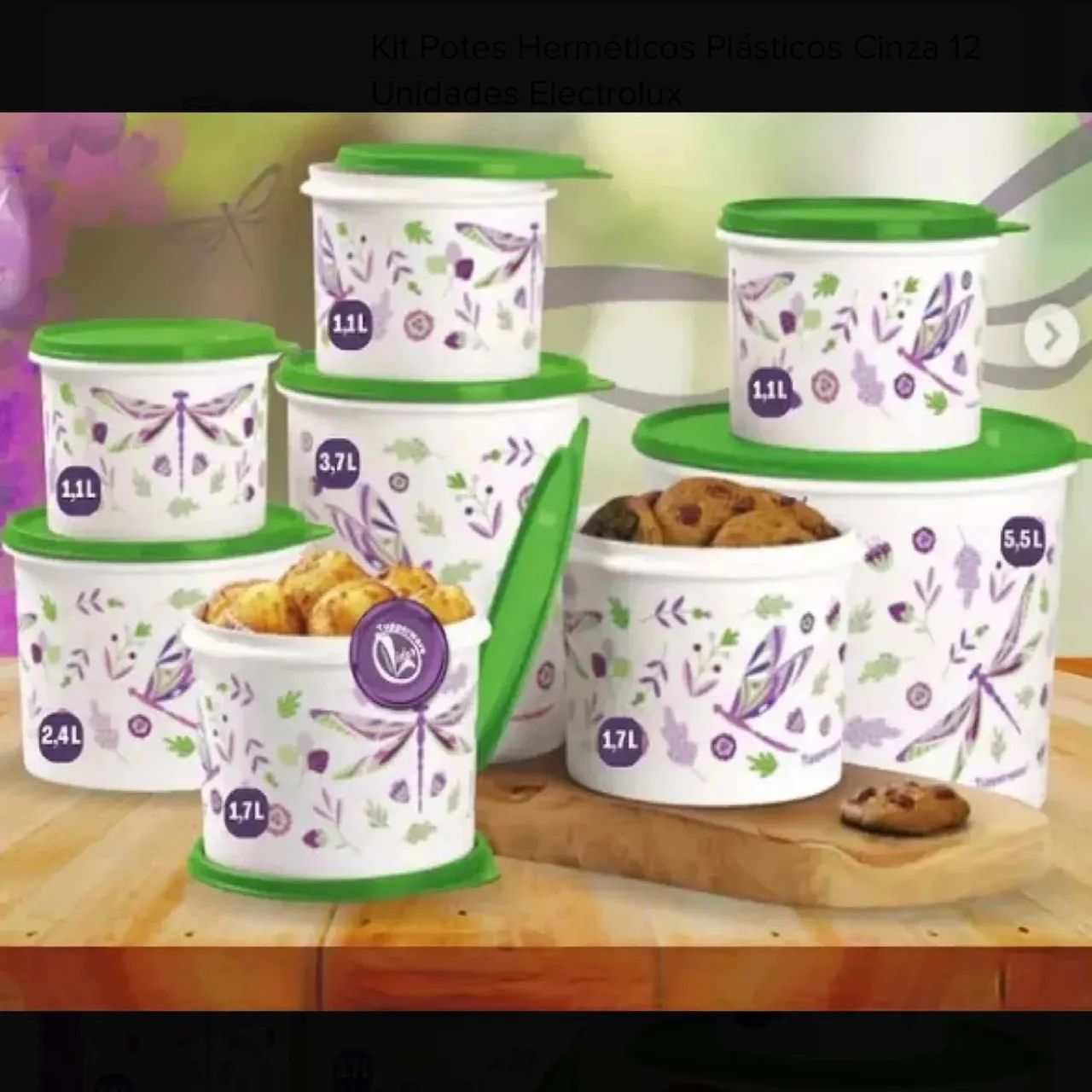 Conjunto Tupperware libélula - Foto 2