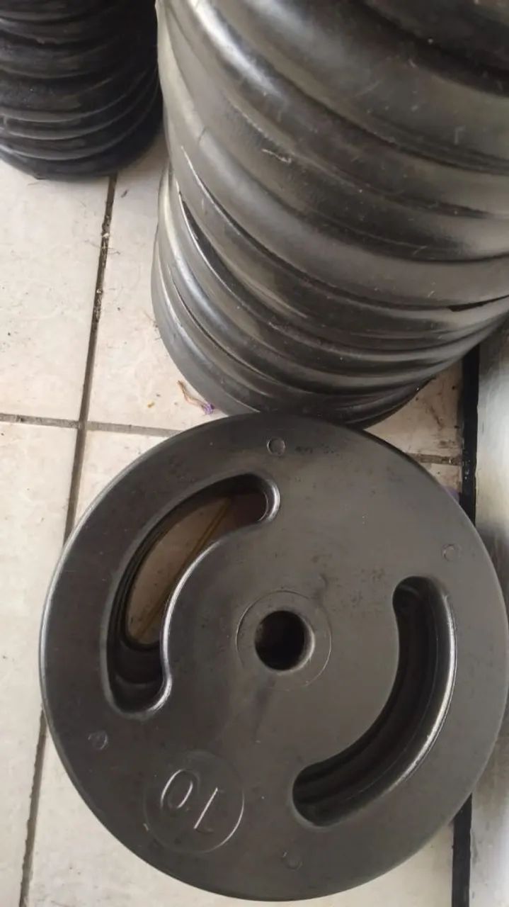 Anilhas injetado 11 kg