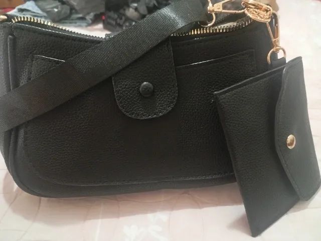Bolsa preta pequena  - Foto 2