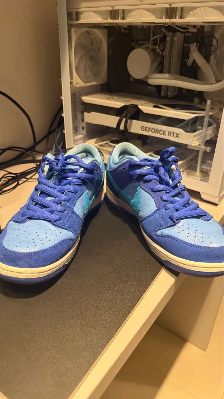 Tênis Nike Dunk Sb Azul - Foto 3