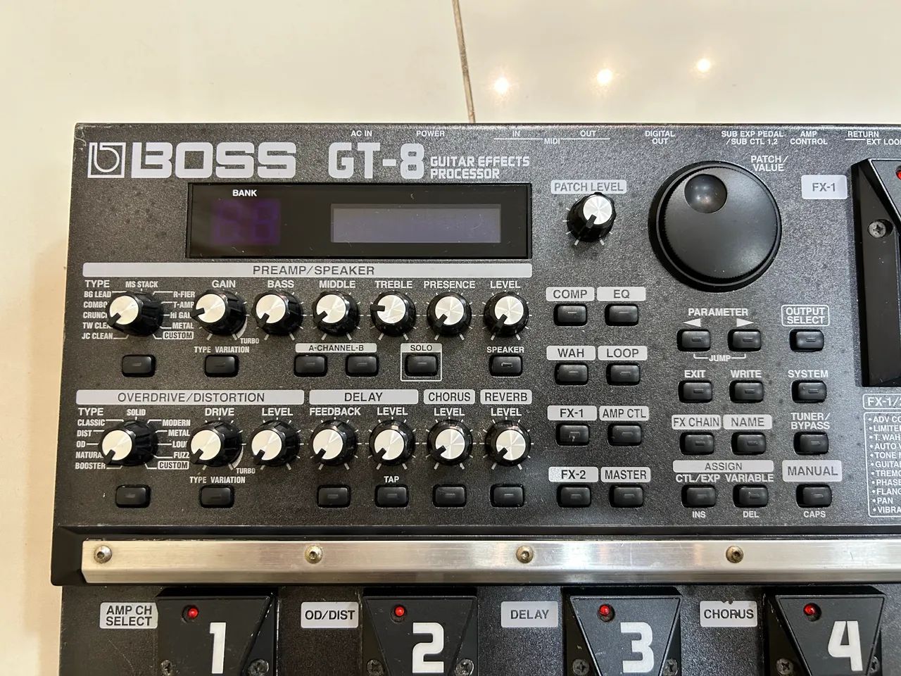 Pedaleira Boss GT-8 - Foto 3