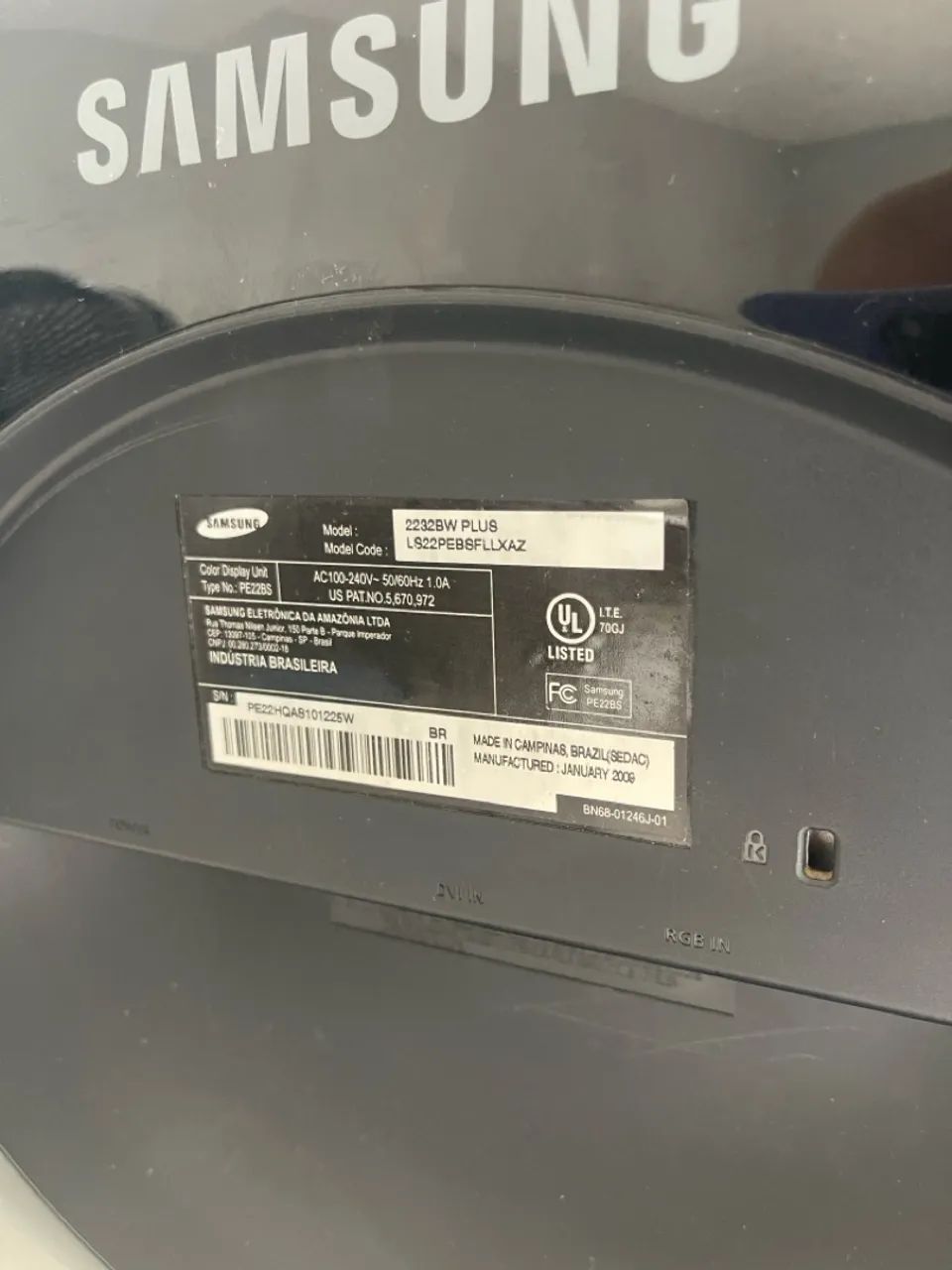 Monitor de Pc Samsung  - Foto 4