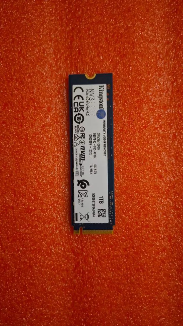 SSD M2 NVMe Kingston 1 Tb - Foto 3