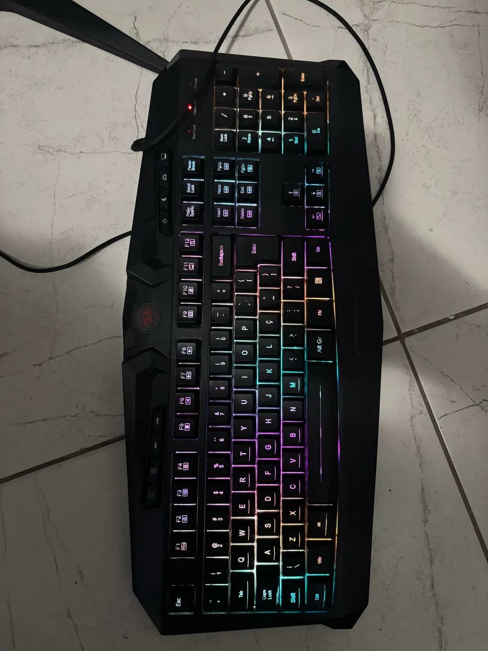 TECLADO Redragon HARPE ABNT2 (K503) - Foto 2