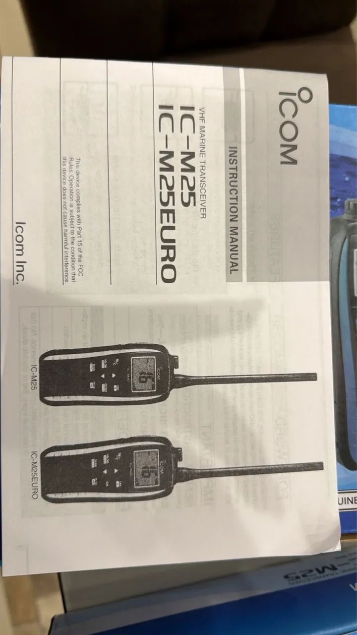 Rádio VHF marítimo Icom IC-M25 - Foto 4