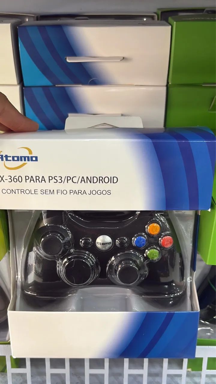 controle sem fio para xbox 360/pc/android/ps3