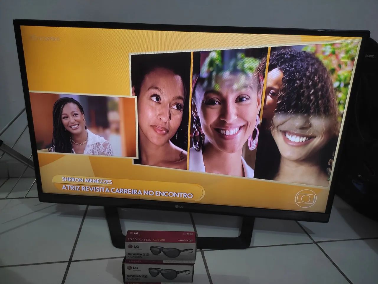 Televisão 42 pol 3D com óculos ( Não é smart ) - Foto 2