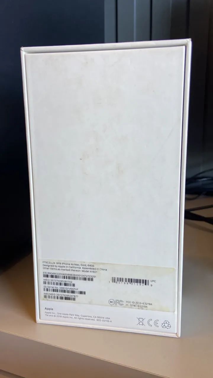 Iphone xs max gold 64gb com defeito - Foto 4