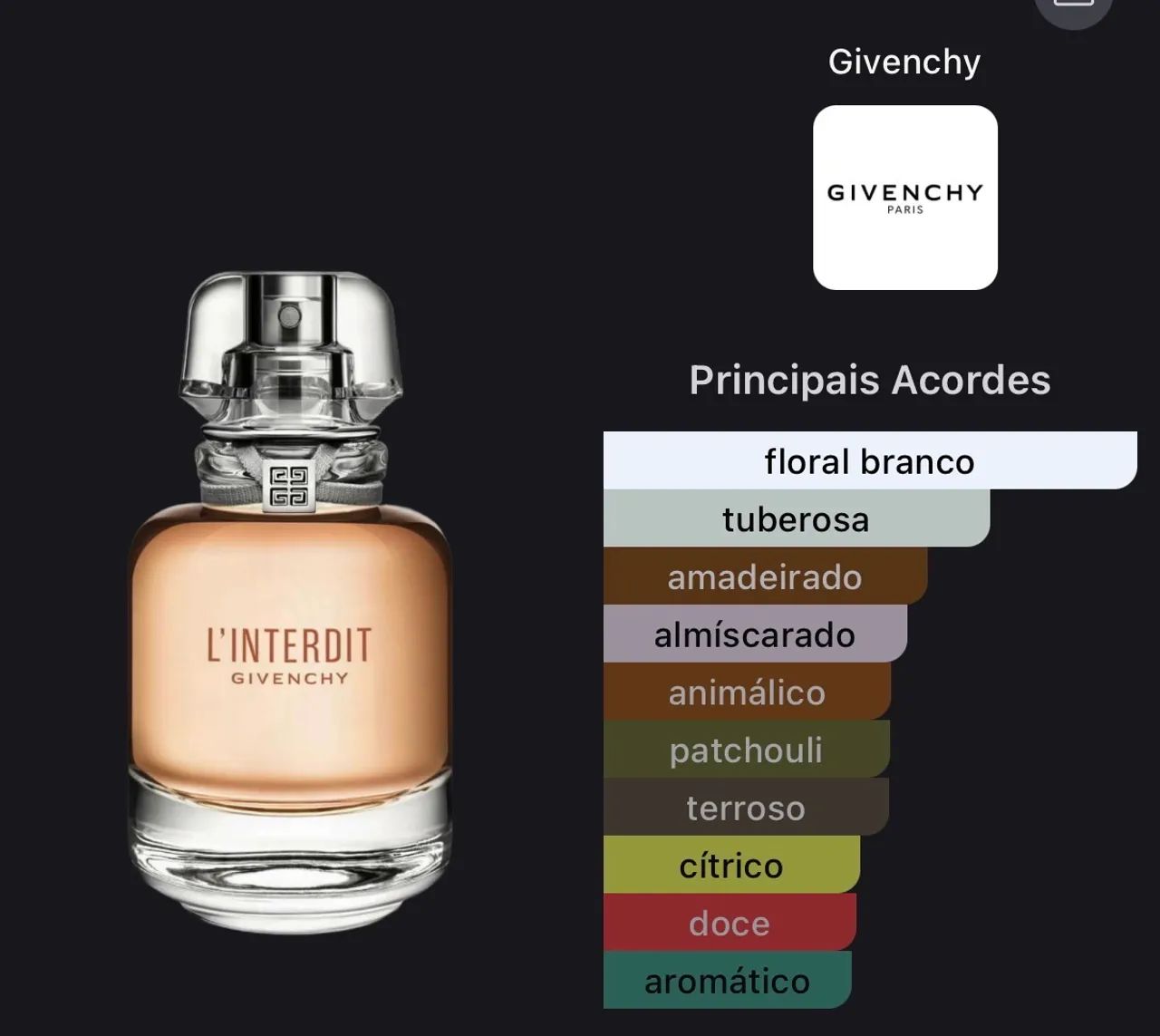 Perfume Linterdit GIVENCHY - venda ou (troca a depender do perfume)  - Foto 5