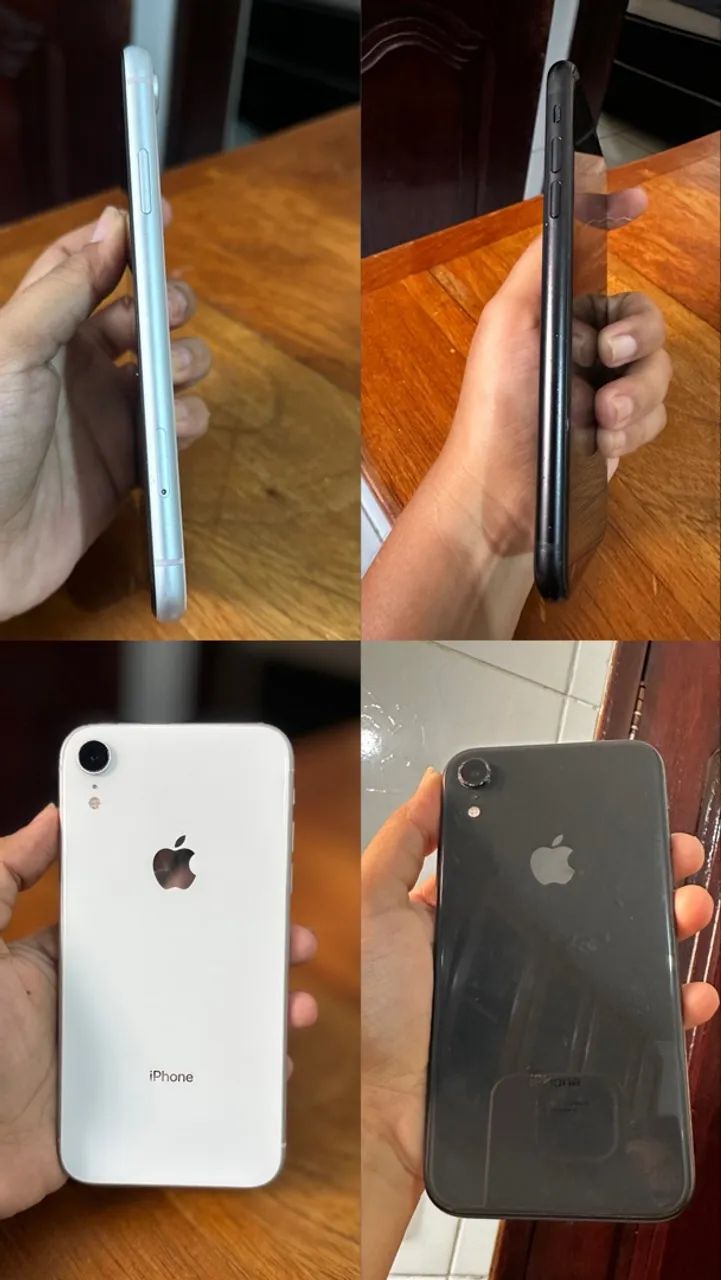 VENDO 2 IPHONES XR - 64GB | PRETO E BRANCO - Foto 2