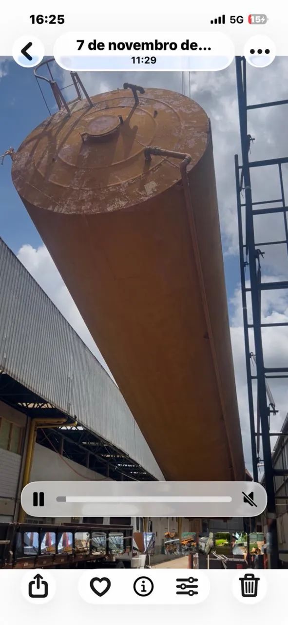 Caixa d?água metálica 50 mil litros  - Foto 6