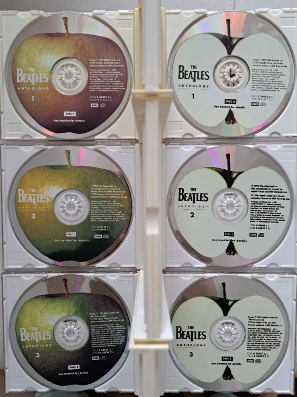 Coleção CD Beatles - Anthology 6CDs original completa - Foto 2