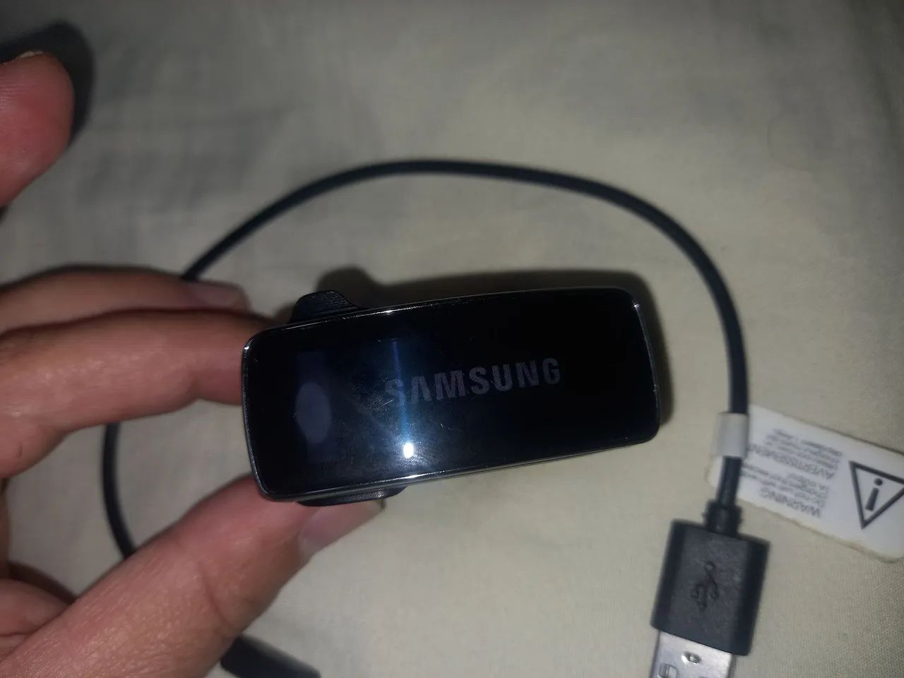 Pulseira inteligente Samsung Gear usada - Foto 3