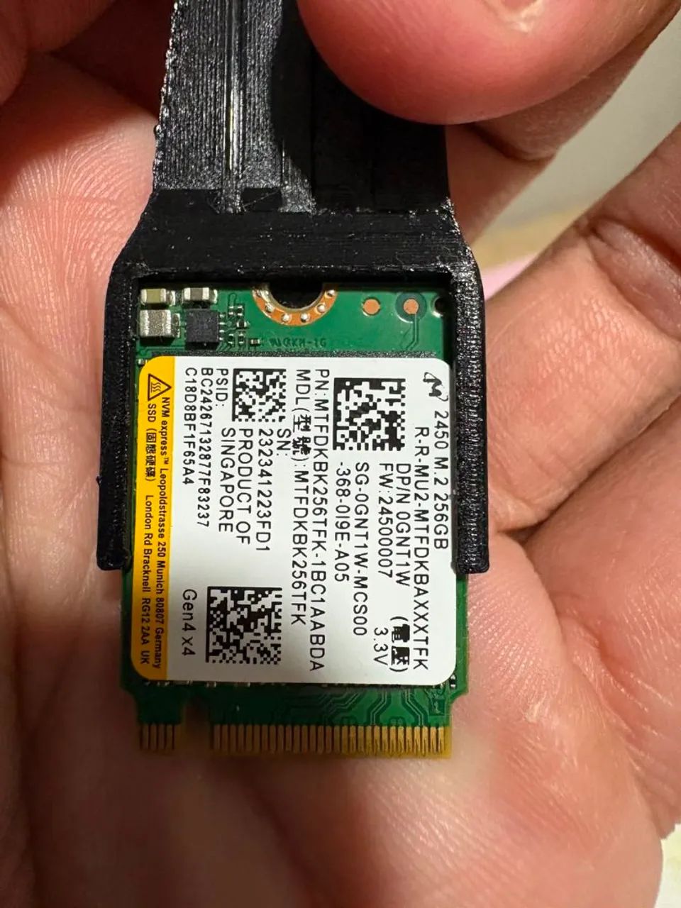 Ssd m.2 dell 256 gb - Foto 2