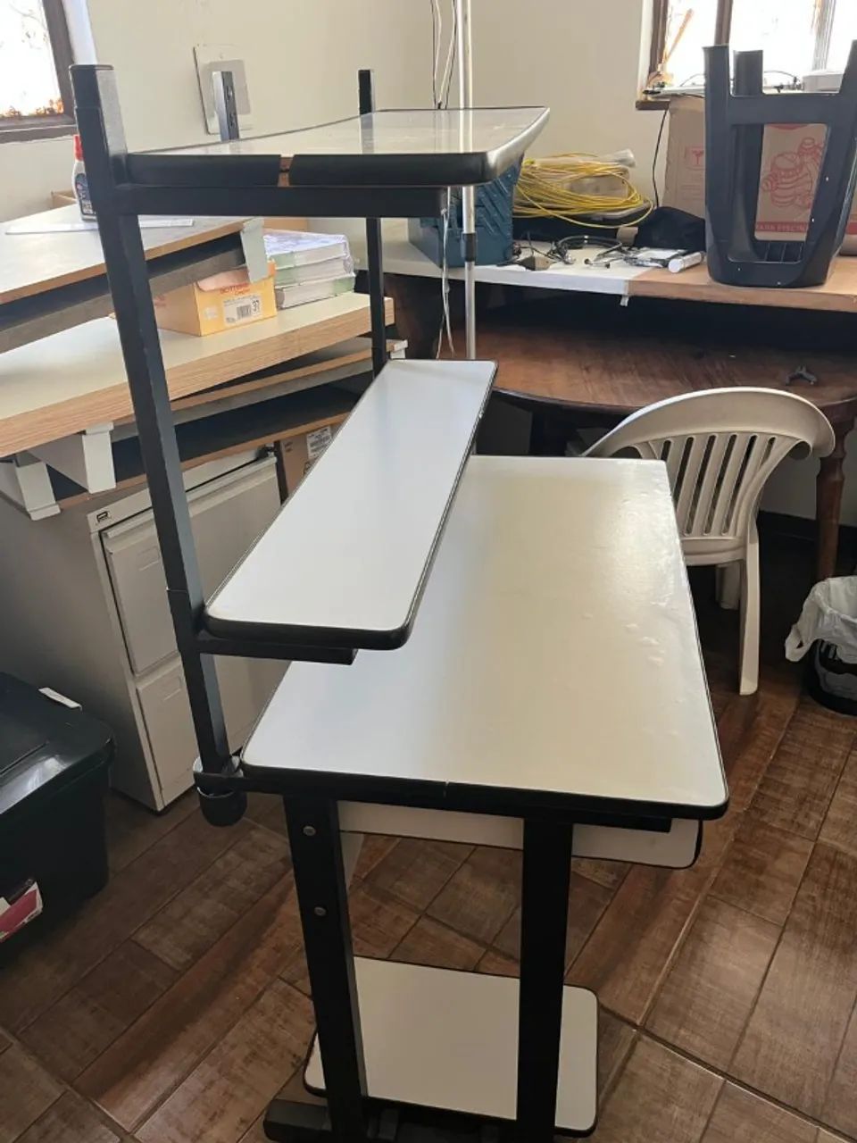 Raque Mesa Escrivaninha para estudo e escritório 90x50cm - Foto 4