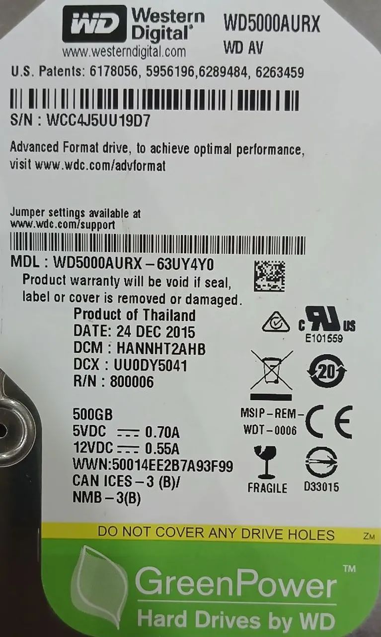 HD 500GB sata 3.5 - Foto 2