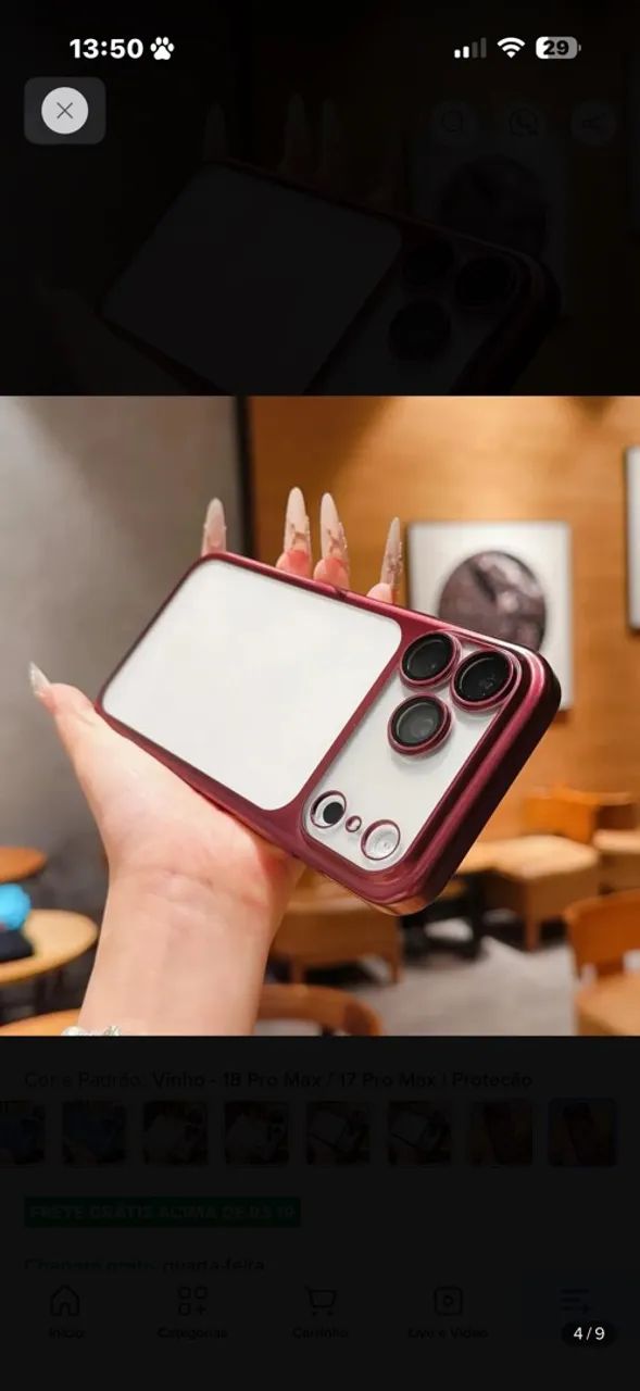Capa IPhone 17 Pro Max, 18 Pro Max - Foto 2