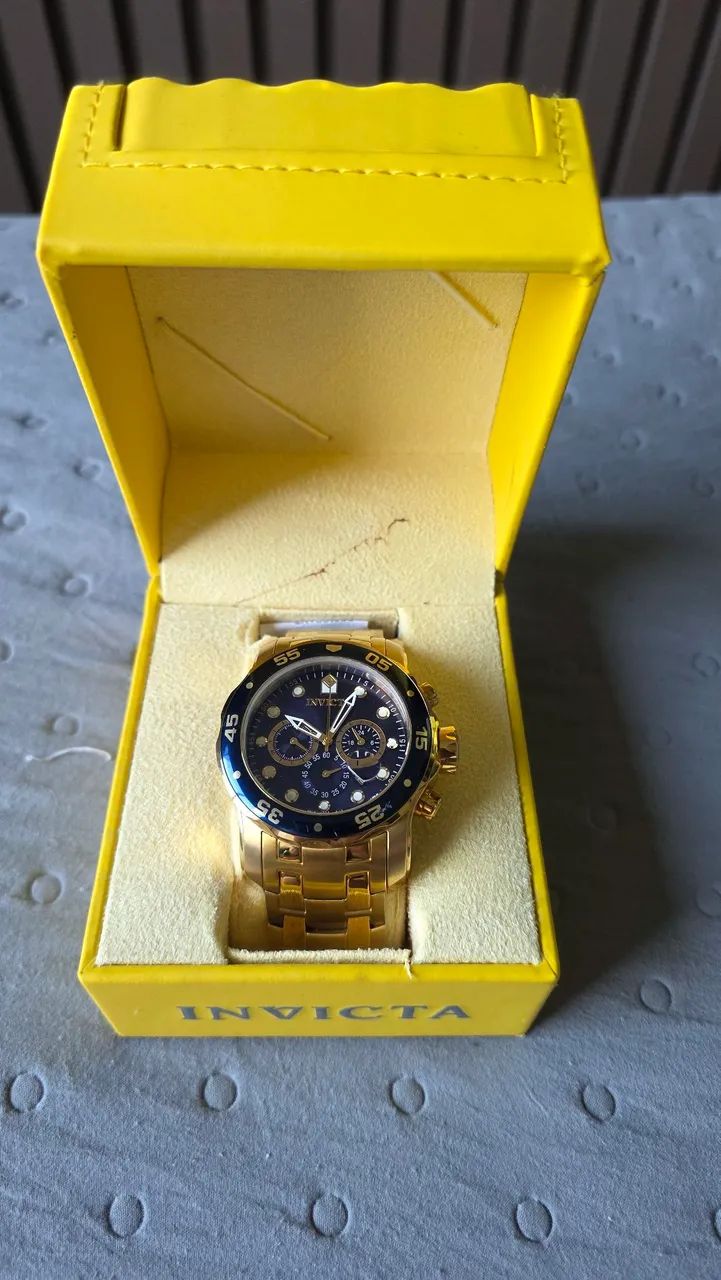 Rélogio Invicta Pro Diver 0073 dourado