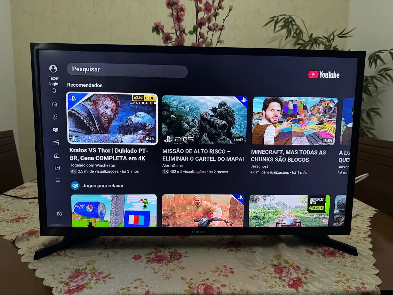 Tv Smart Samsung, Seminovo!! - Foto 4