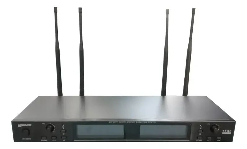 Microfone Sem Fio Duplo Lexsen Lm1002-td - Foto 4