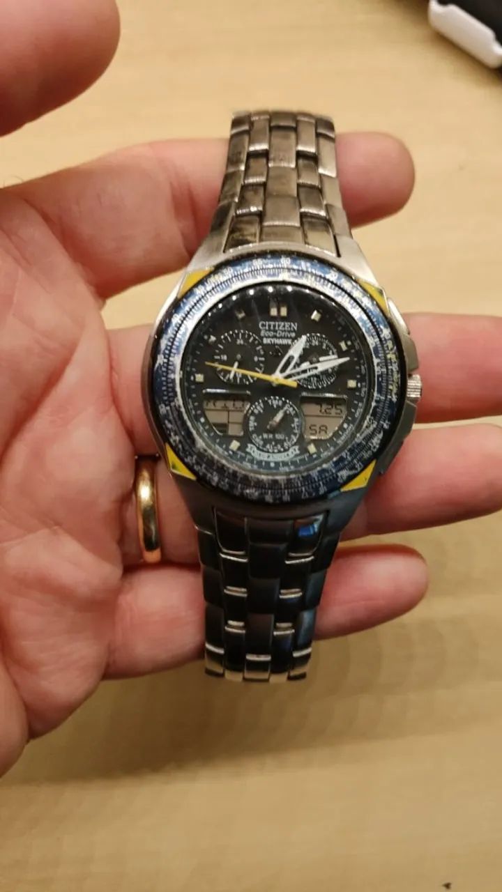 Relogio Citizen Blue Angels C651 ECODRIVE