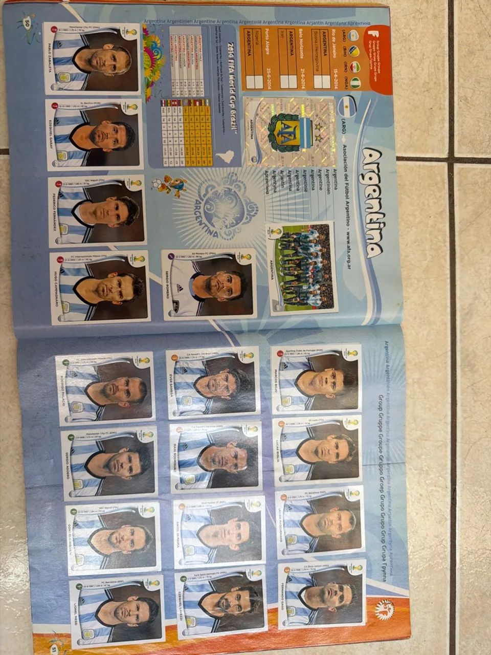 Álbum da copa do mundo 2014 completo - Foto 5
