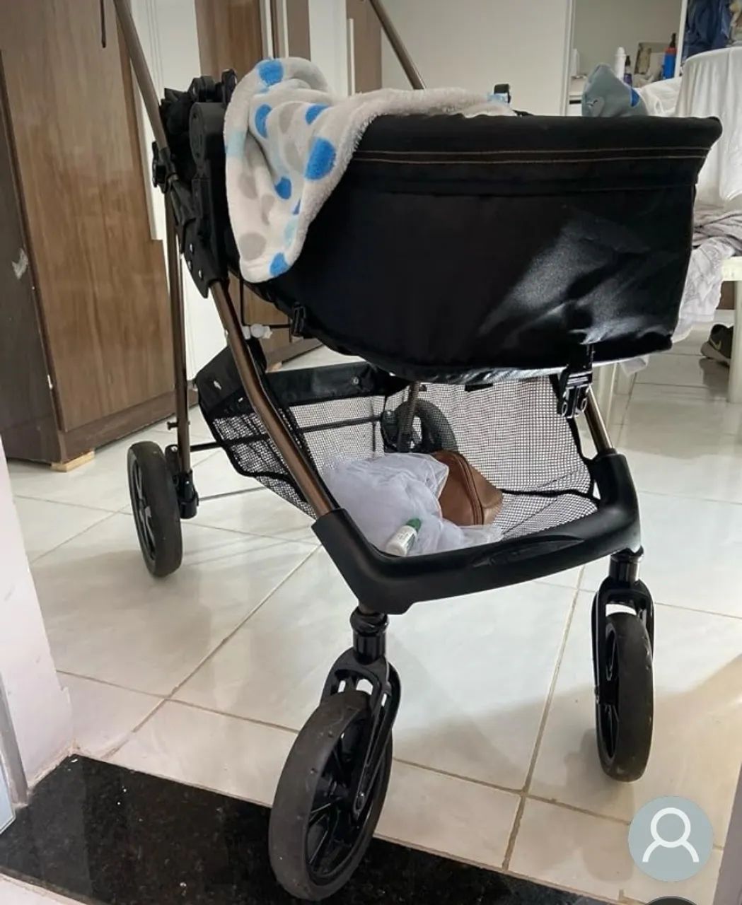 Carrinho de bebê Moisés