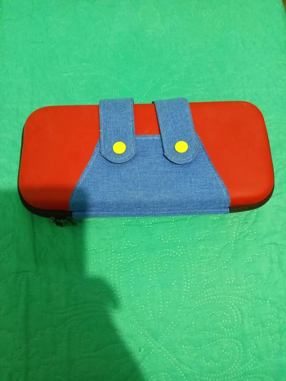 Case, Capa Para Nintendo Switch Oled Mario