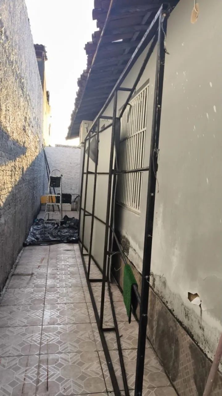 Estrutura de ferro para coberta 5x2,20 - Foto 2