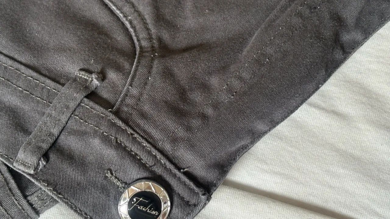 Calça cargo cinza 34 - Foto 3