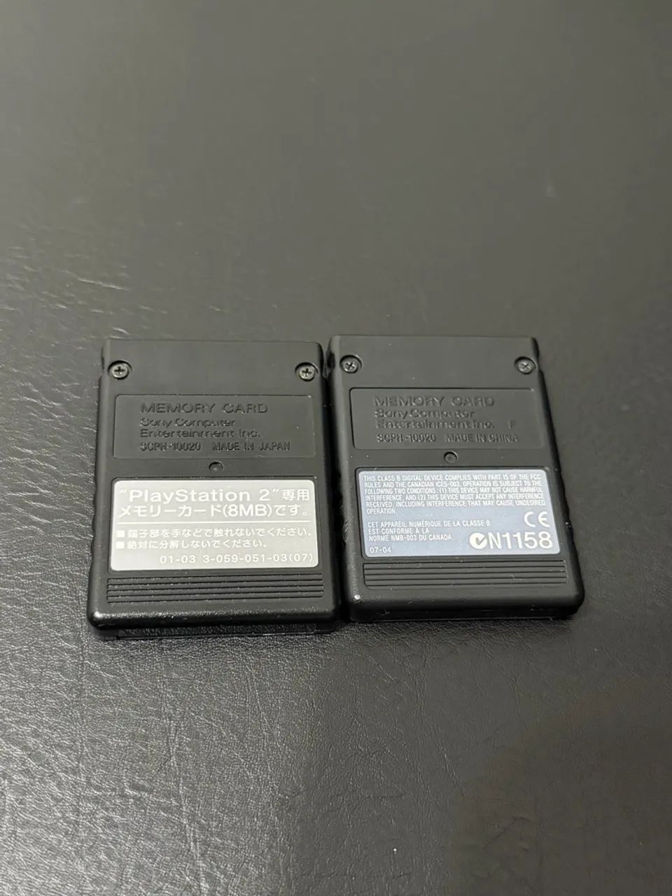 Memory Card Ps2 Original Preto Sony - Foto 2