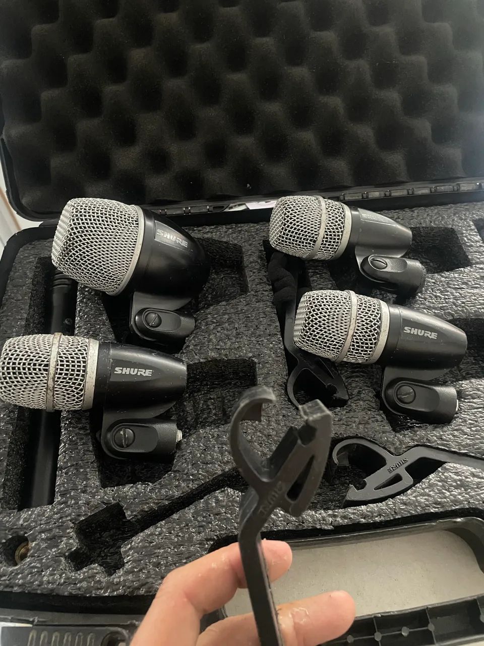 Kit microfone bateria Shure drums  - Foto 3