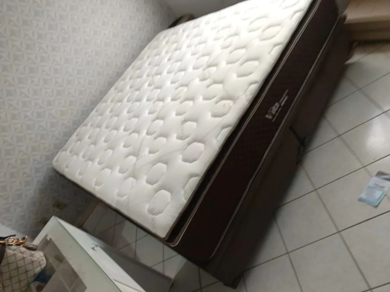 Cama super King com a base baú e colchão d33 - Foto 2