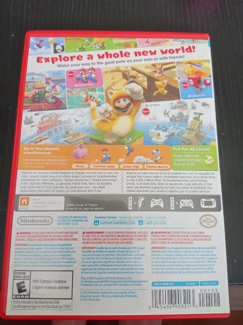 SUPER MARIO 3D WORLD Wii U - Foto 2