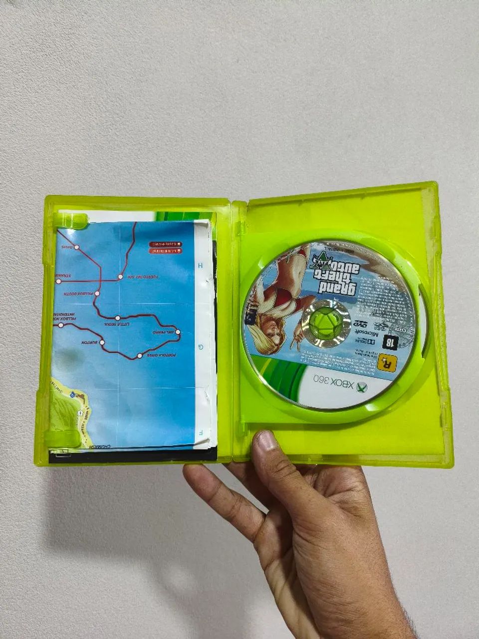 GTA 5 Xbox 360 original com mapa - Foto 2