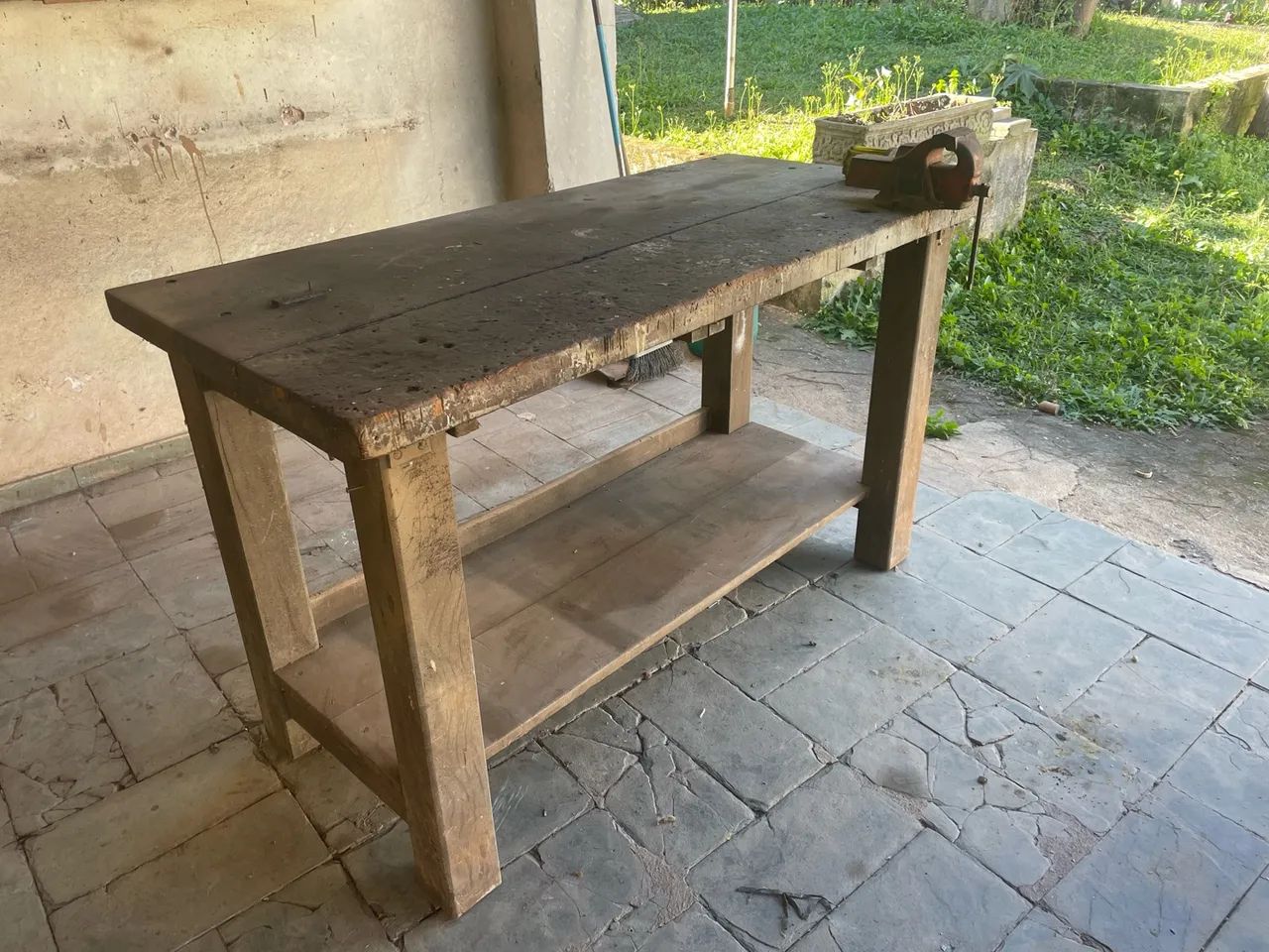 Bancada de Trabalho Madeira Maciça 