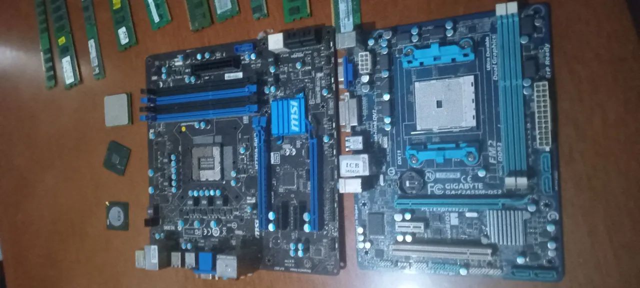 Desapego placa mãe +várias memórias  - Foto 2