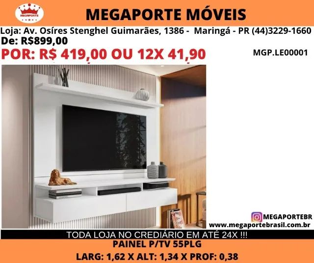 PAINEL DE TV ATE 55 POLEGADAS 