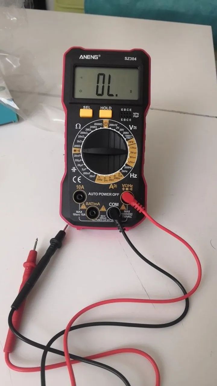 Multimetro digital  aneng SZ304, novo. - Foto 5