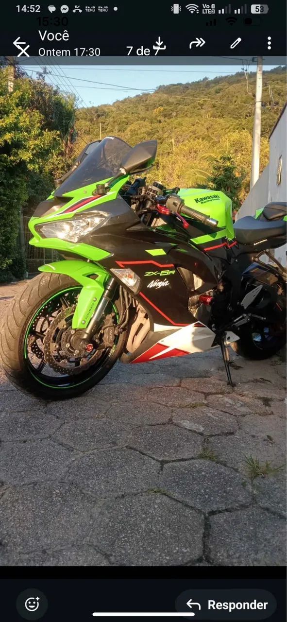 Kawasaki Zx-6r 636cc 2021 - 1494371105 | OLX