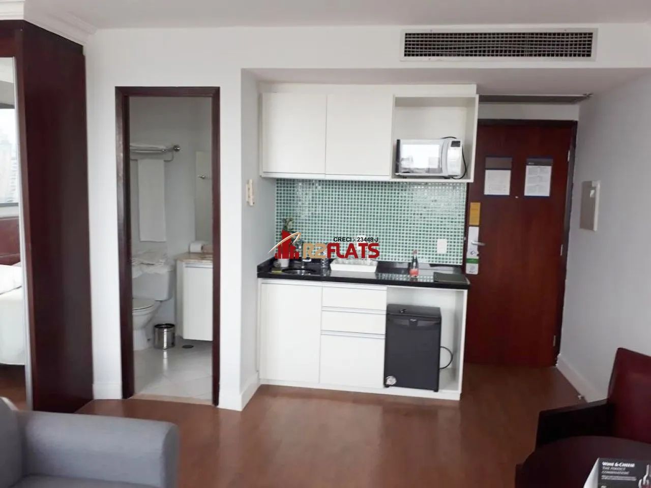 Flat com ótimo preço no bairro Itaim Bibi. Confira! - Foto 3