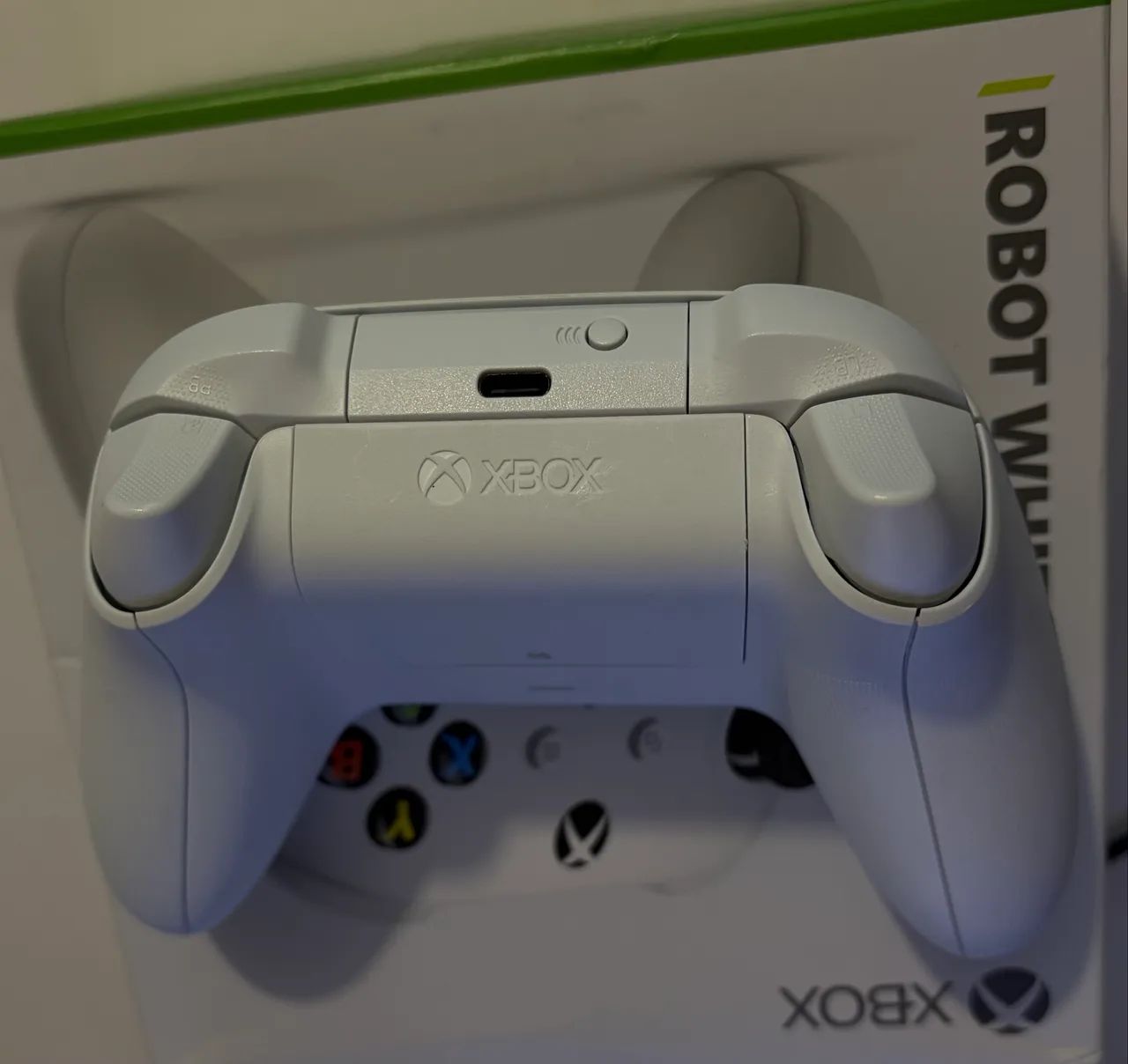 Controle Xbox branco  - Foto 5
