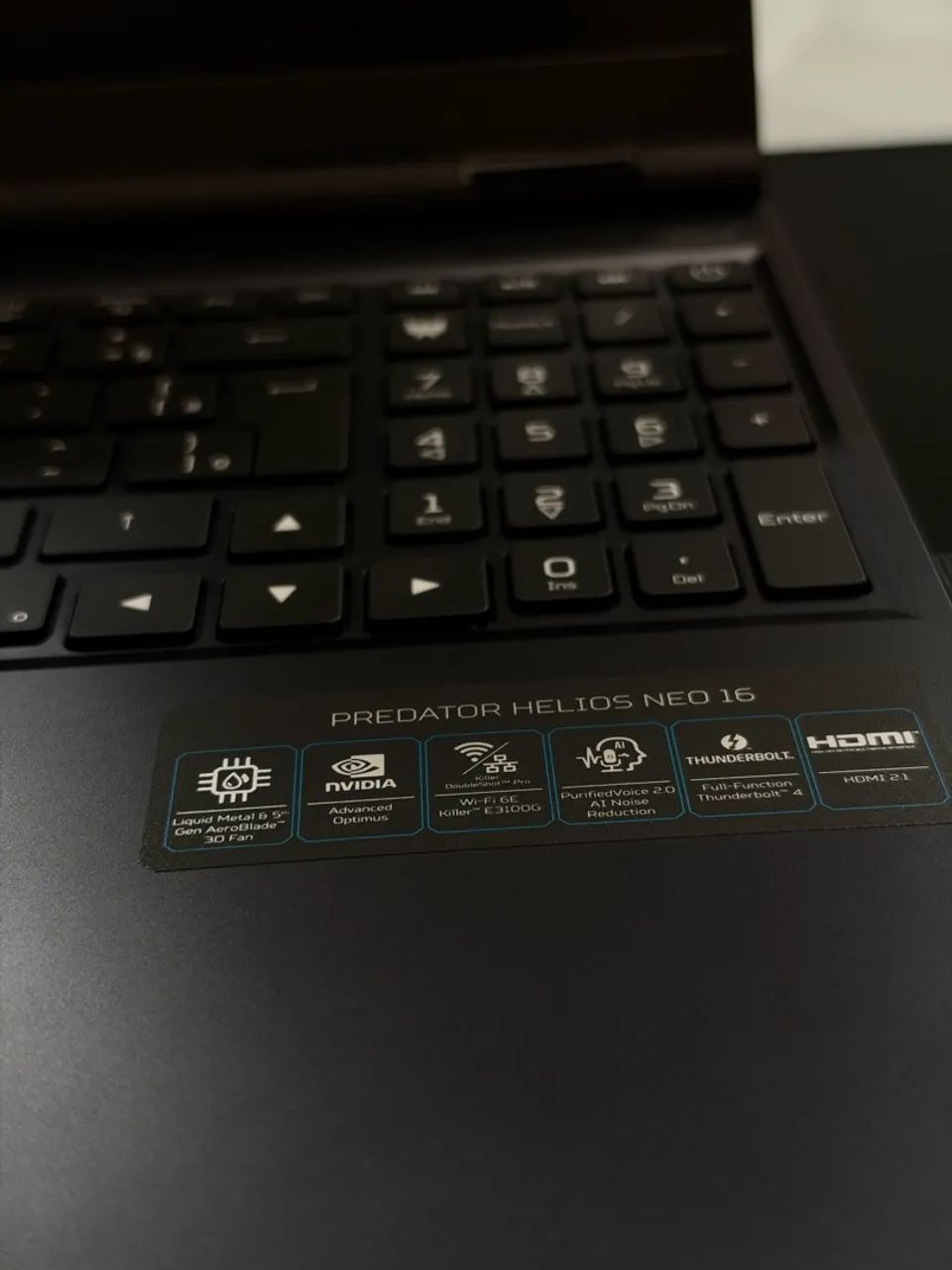 Vendo Notebook Gamer Acer Predator Helios Neo 16 - Foto 5