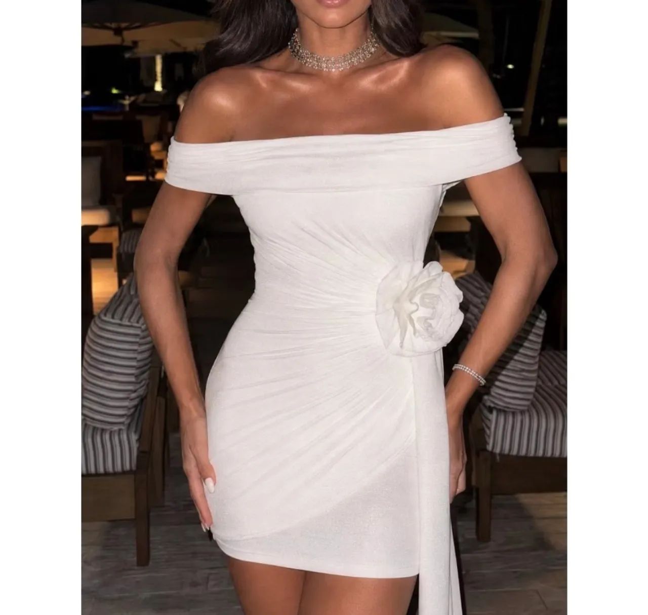 Vestido Ombro a ombro 