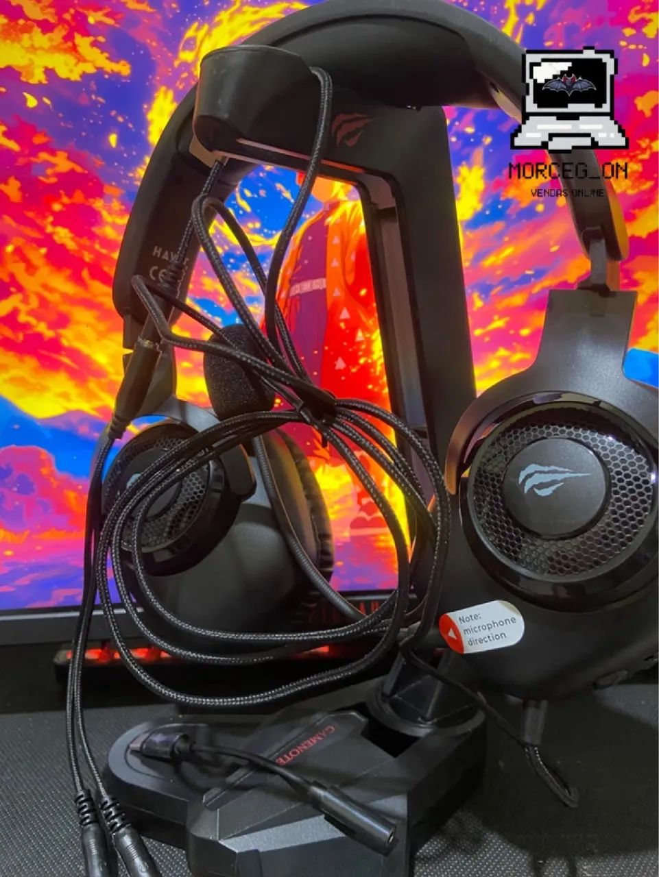 Headset Gamer Havit Gamenote H2230d - Som Imersivo, Conforto e Desempenho - Foto 2